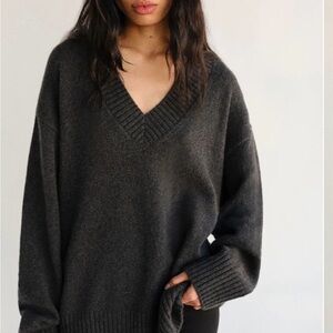 Reformation Jadey Cashmere V Neck